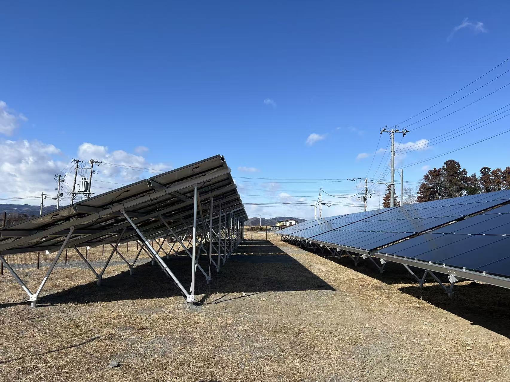 সৌর স্থল বন্ধনী উপাদান