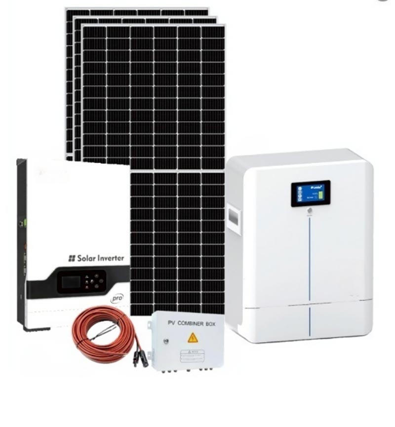 5KW হাইব্রিড সোলার এনার্জি স্টোরেজ সিস্টেম