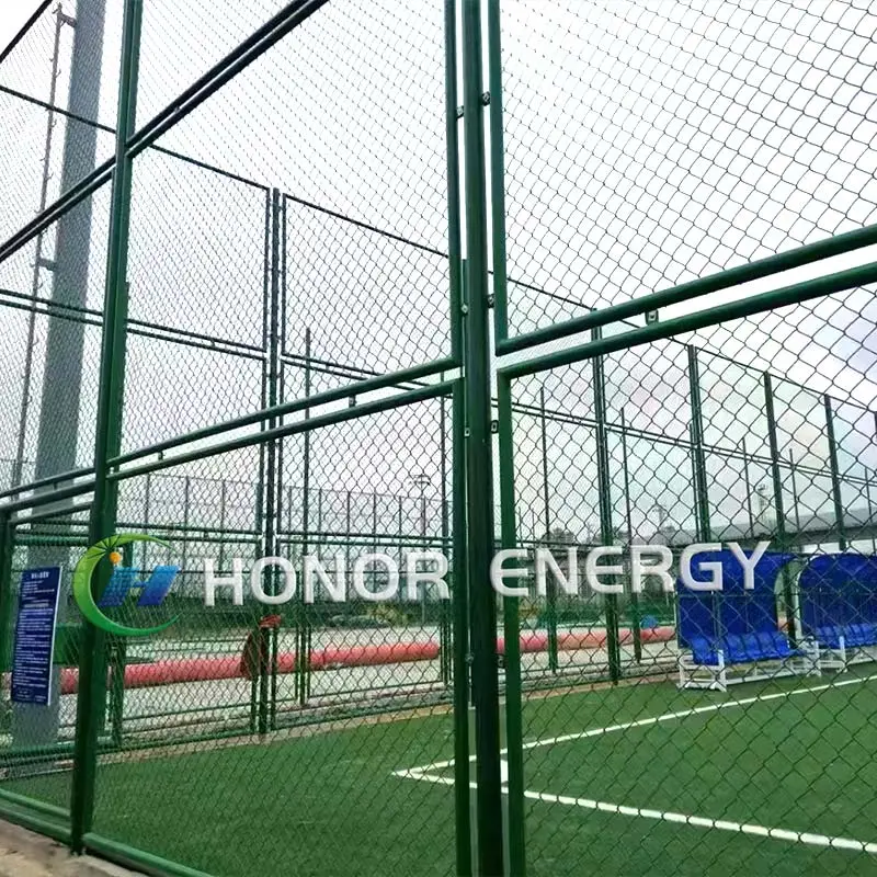 চেইনলিংক সৌর বেড়া