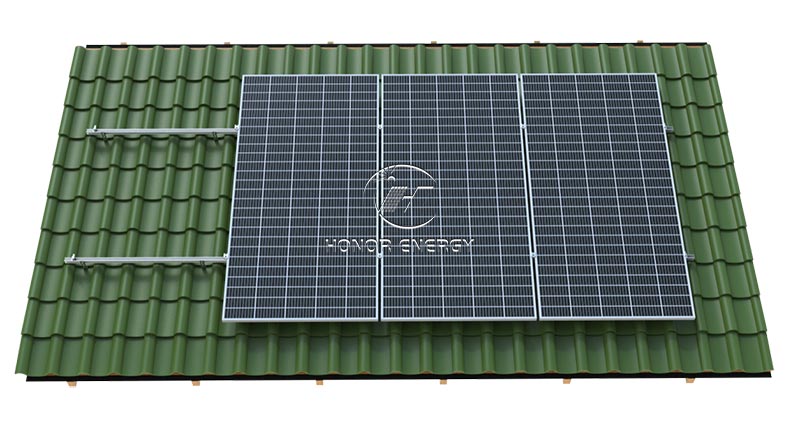  Aluminum Solar Tile Roof Mount