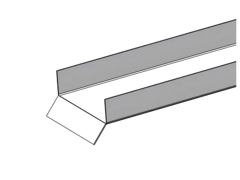 সৌর অনুভূমিক জলরোধী চ্যানেল